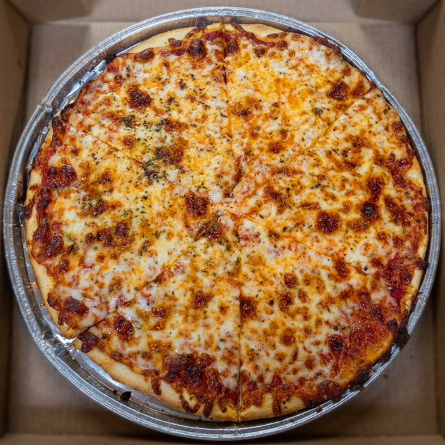 Round Cheese Pizza (12" Gluten Free Crust).